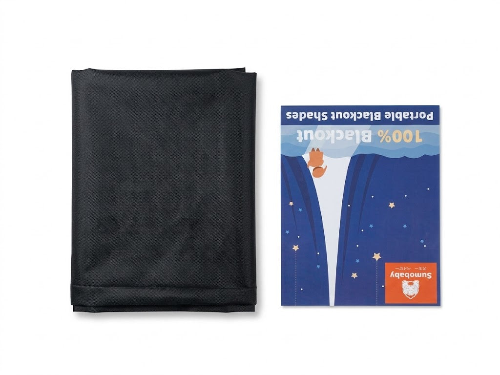 Portable blackout shades 50x57.