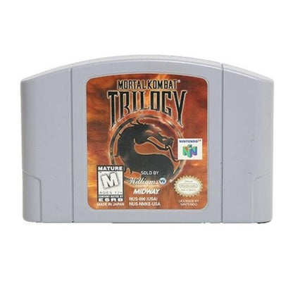 Videojuego Mortal Kombat Trilogy para Nintendo 64.