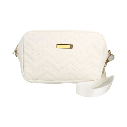 Bolso practivo para dama, blanco.