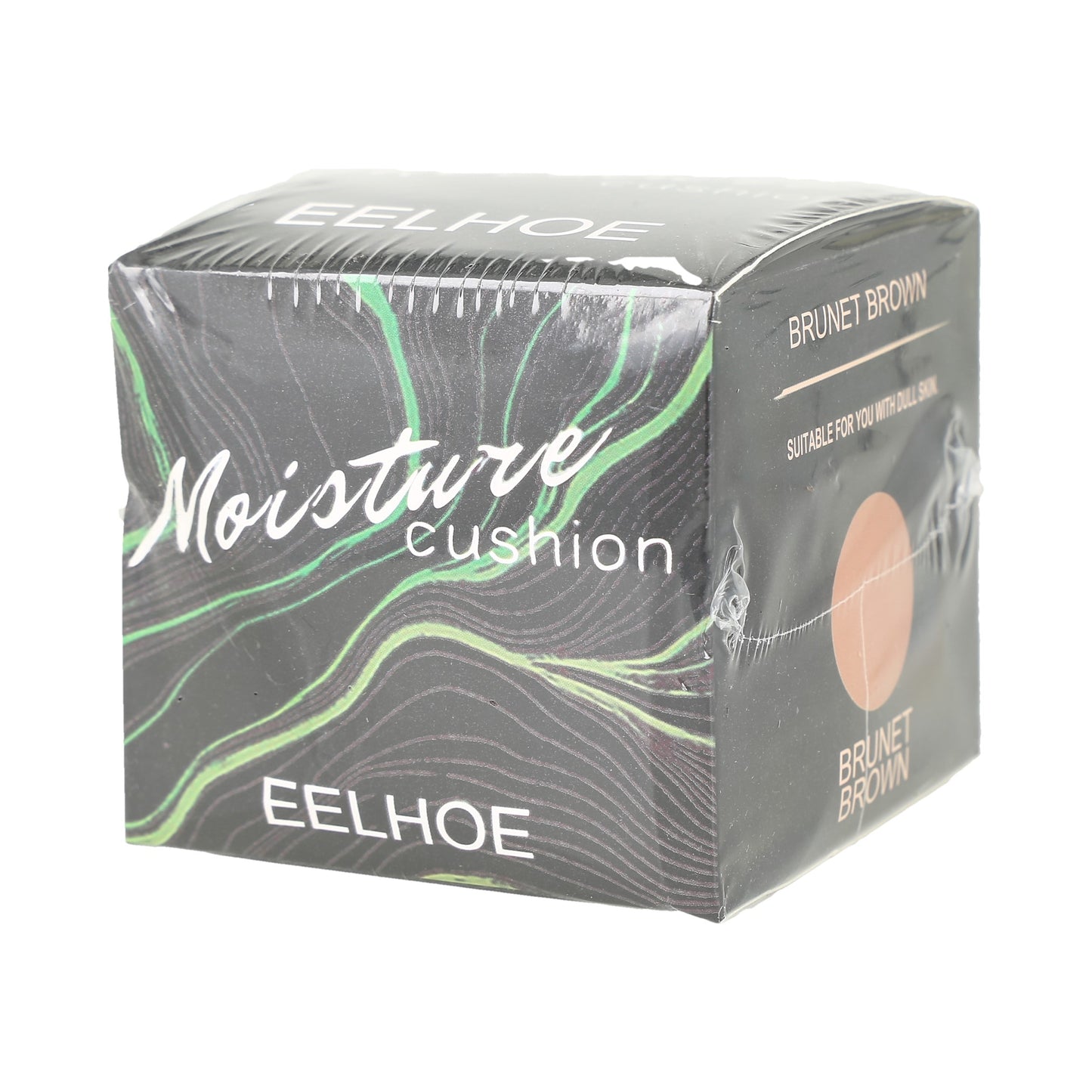 base de maquillaje Eelhoe Moisture Cushion en el tono Brunet Brown.