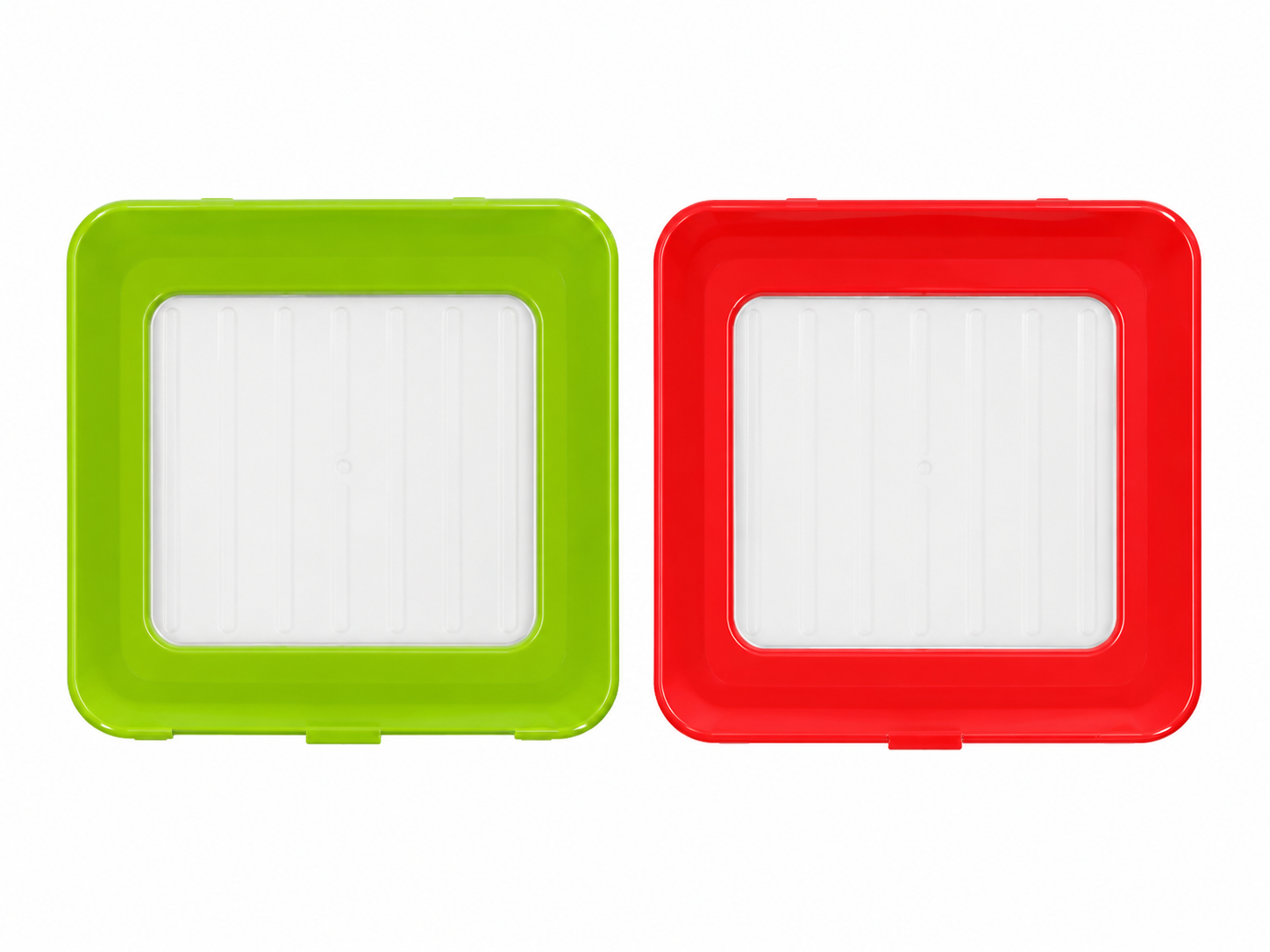 Juego de Bandejas Rectangulares para Arena de Mascotas.