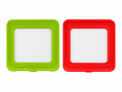 Juego de Bandejas Rectangulares para Arena de Mascotas.