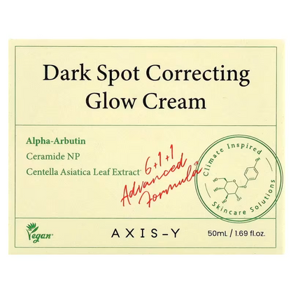 Crema coreana diseñada para reducir manchas oscuras e iluminar la piel.