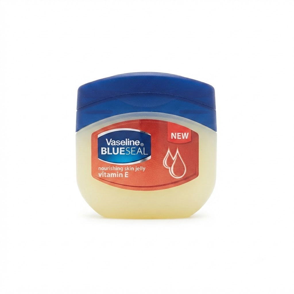 Vaseline con Vitamin E, diseñado para nutrir la piel seca.