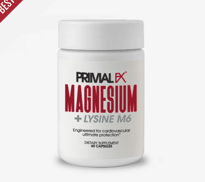 MAGNESIUM + Lysine M6 – Primal FX