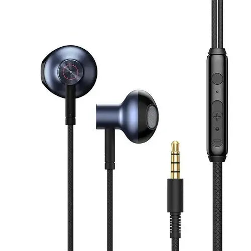 Auriculares con cable.