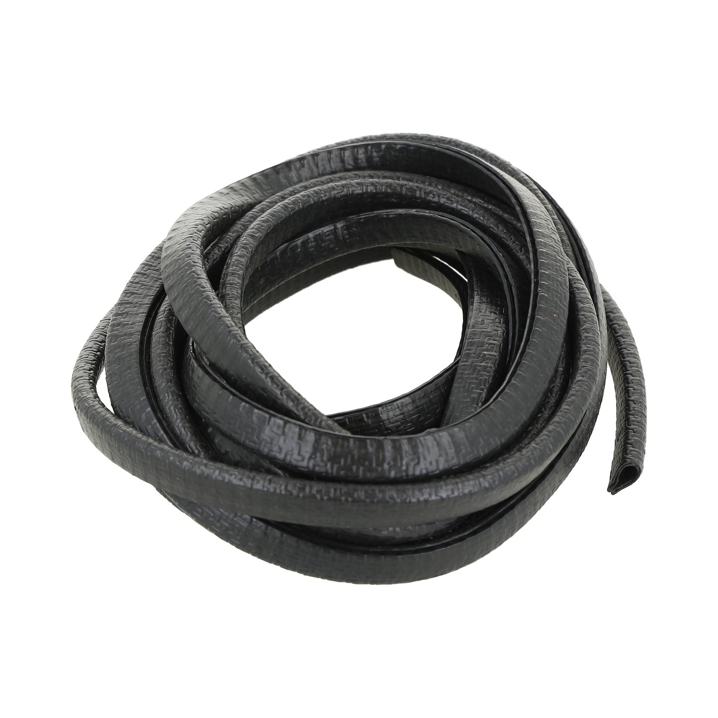 Borde de goma flexible para proteger bordes de automóviles.
