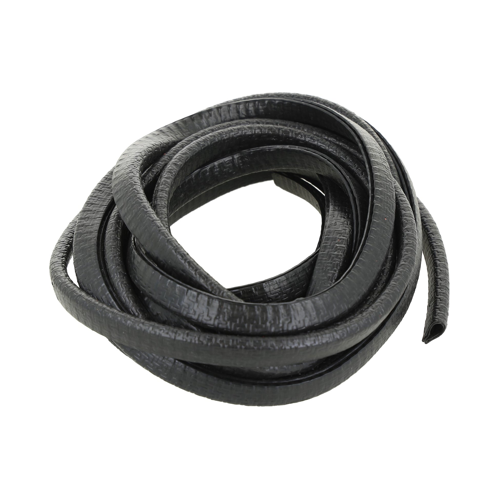 Borde de goma flexible para proteger bordes de automóviles.