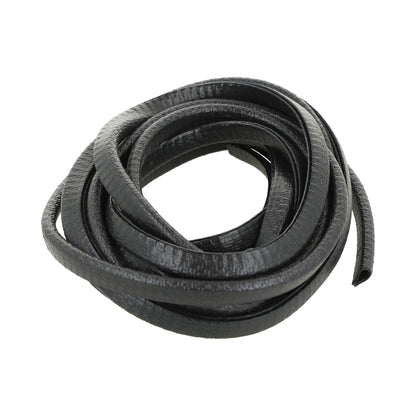 Borde de goma flexible para proteger bordes de automóviles.