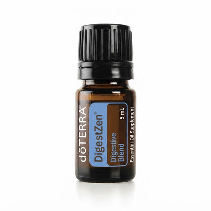 Mezcla de aceites esenciales diseñada para apoyar la salud digestiva.