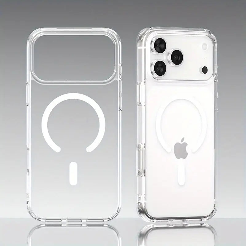 Case transparente para iPhone 17 Pro Max presenta un diseño minimalista con protección para la cámara y los bordes