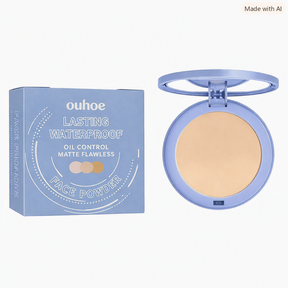 Polvo compacto, diseñado para un acabado mate y sin imperfecciones.