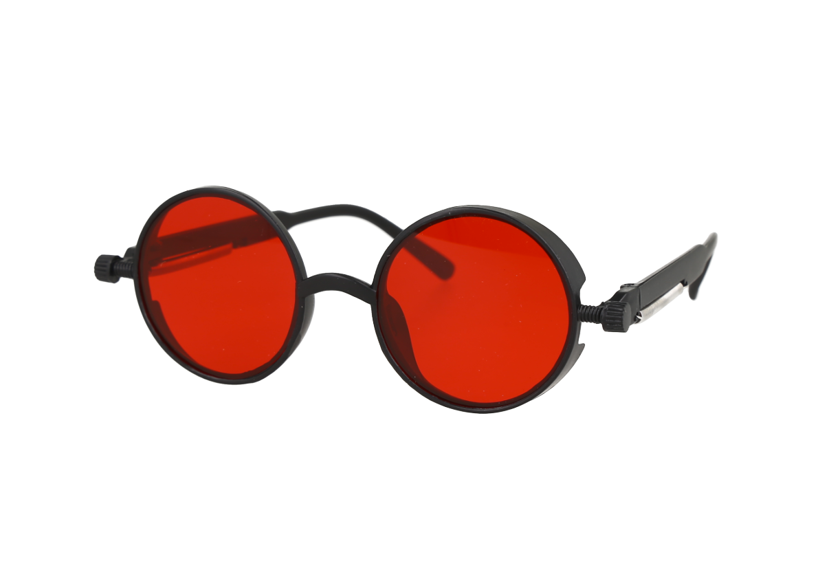 Gafas de sol con resorte black/red