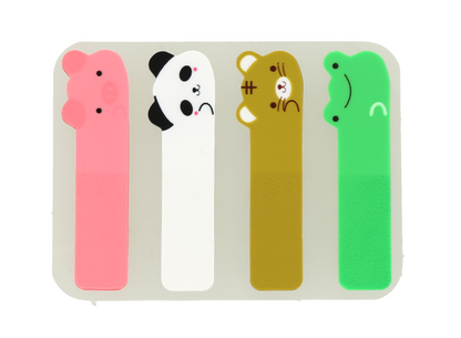 Notas adhesivas con forma de animales