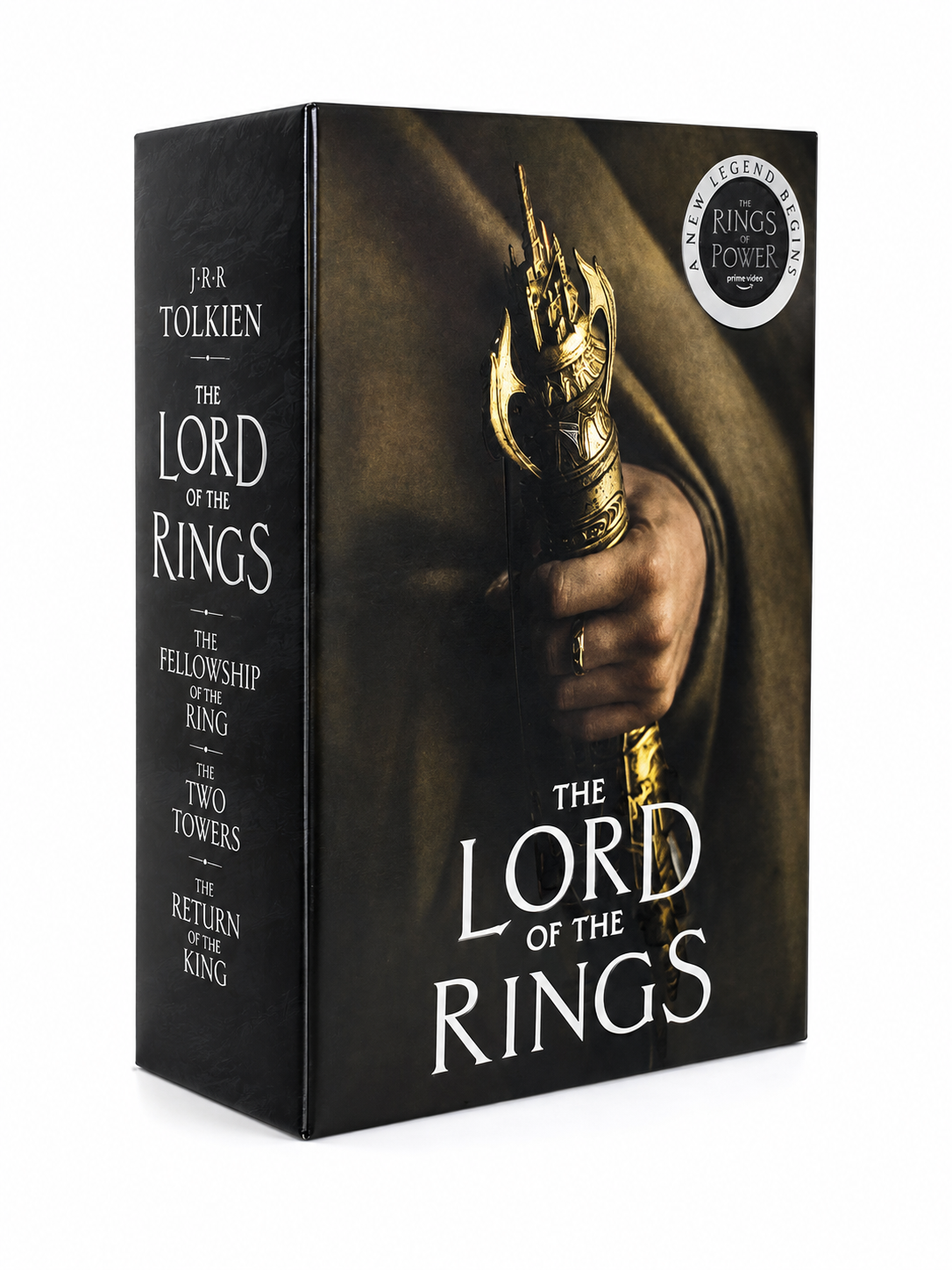 Set de libros The Lord of the Rings: The Fellowship of the Ring, The Two Towers y The Return of the King.