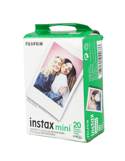 Paquete doble de película instantánea Fujifilm INSTAX MINI Color (20 hojas)