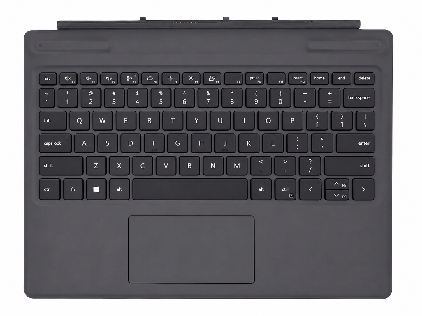 Teclado Desmontable con Panel Táctil Compatible con Latitude 7320, Color Negro.