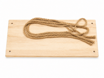 Estante Flotante de Madera con Cuerda Decorativa para Pared, Estilo Rústico.