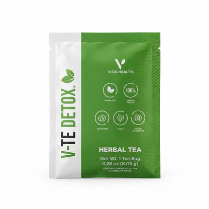 Té de hierbas natural diseñado para la desintoxicación.