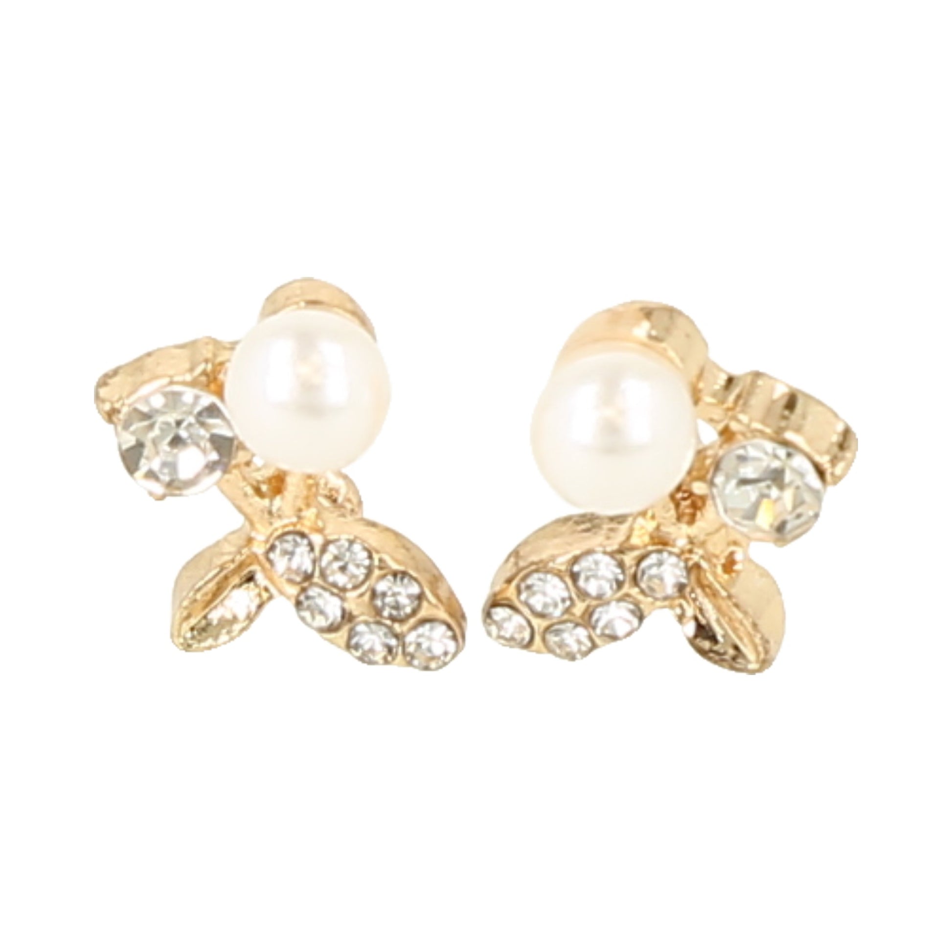 Pendientes para niña color dorado.