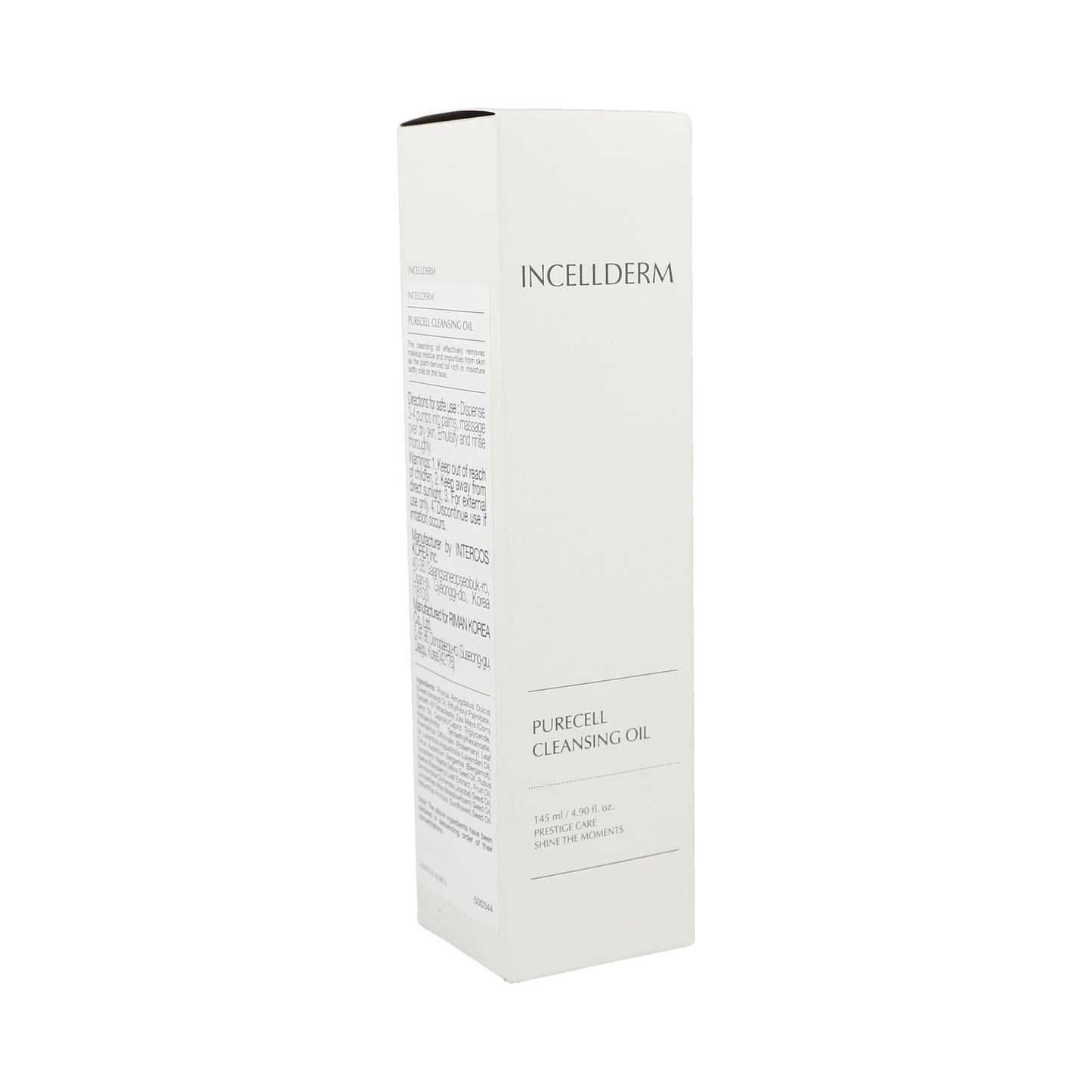 incellderm purecell cleansing oil 145ml