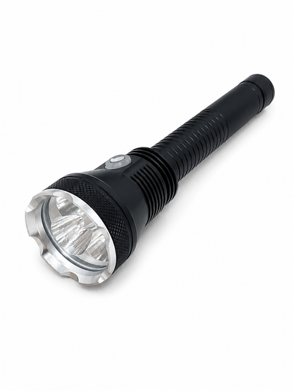 Linterna LED Táctica de Alta Potencia Recargable.