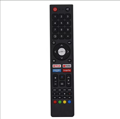 Control remoto inteligente,  para televisores marca CHiQ, Hyundai o JVC.
