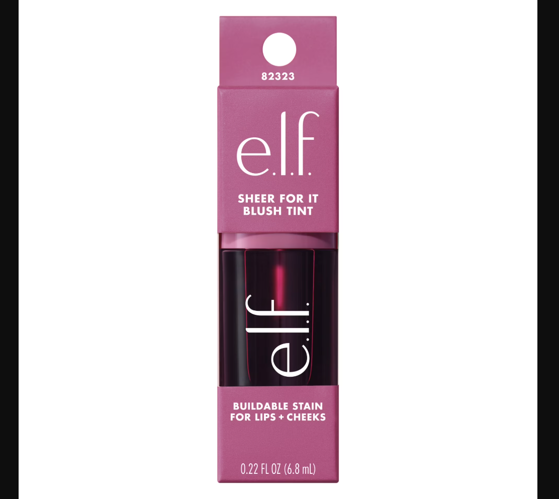 Tinta para labios y mejillas, construible diseñada para dar color tanto a los labios como a las mejillas, color Pink Positive.