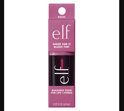 Tinta para labios y mejillas, construible diseñada para dar color tanto a los labios como a las mejillas, color Pink Positive.