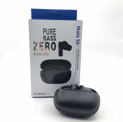 Auriculares Zero Mate 50, negro.