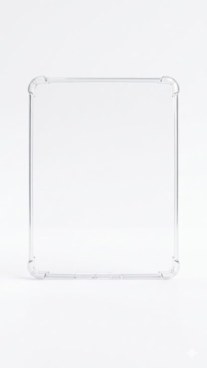 Case transparente de policarbonato está diseñada para proteger lectores electrónicos y otros dispositivos de rayones y pequeñas caídas.