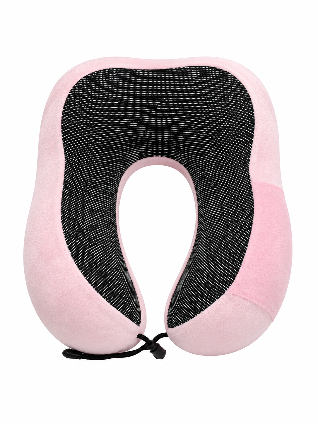Almohada de Viaje Ergonómica en Forma de U Color Rosa para Cuello.