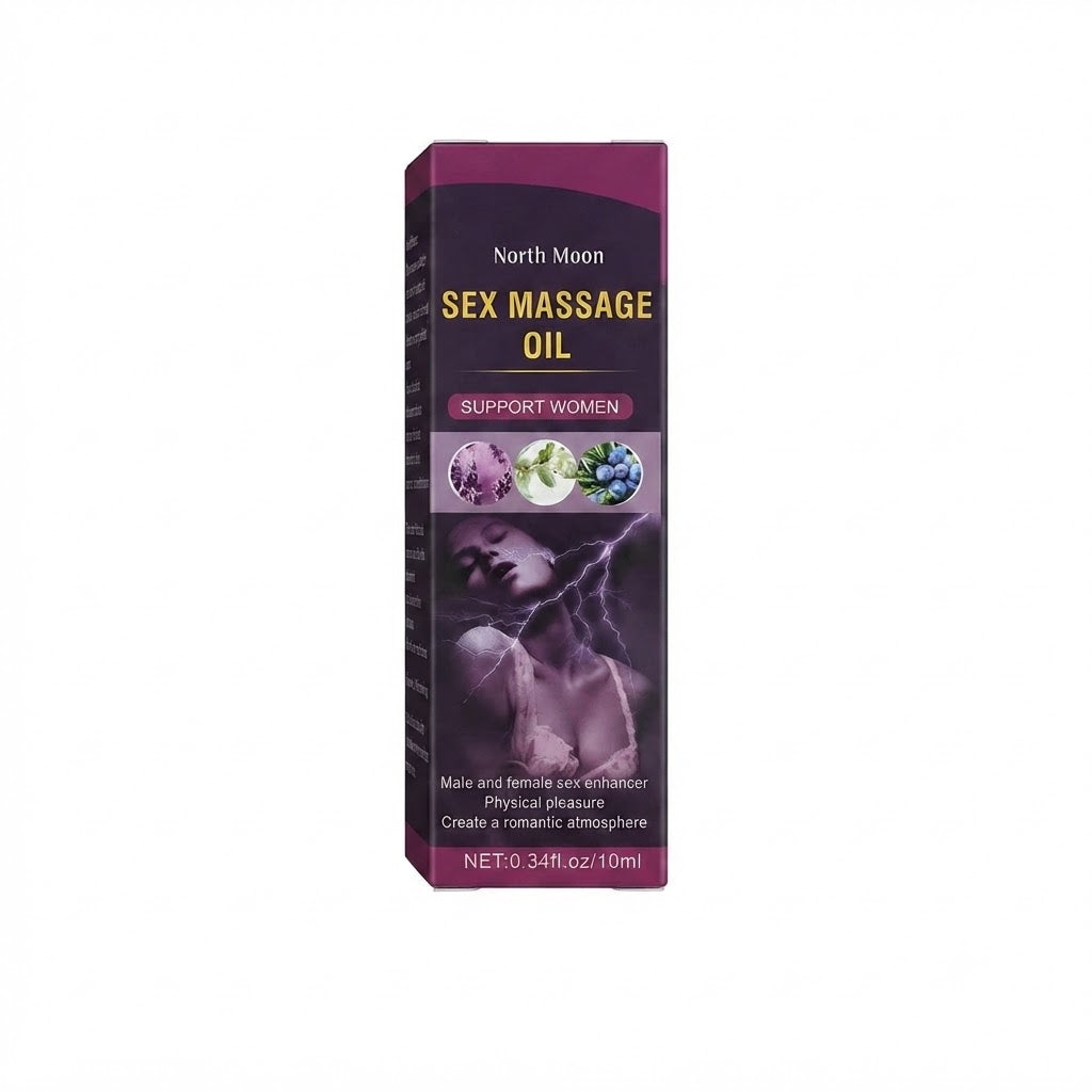 Aceite de masaje sexual.