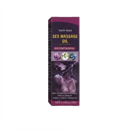Aceite de masaje sexual.