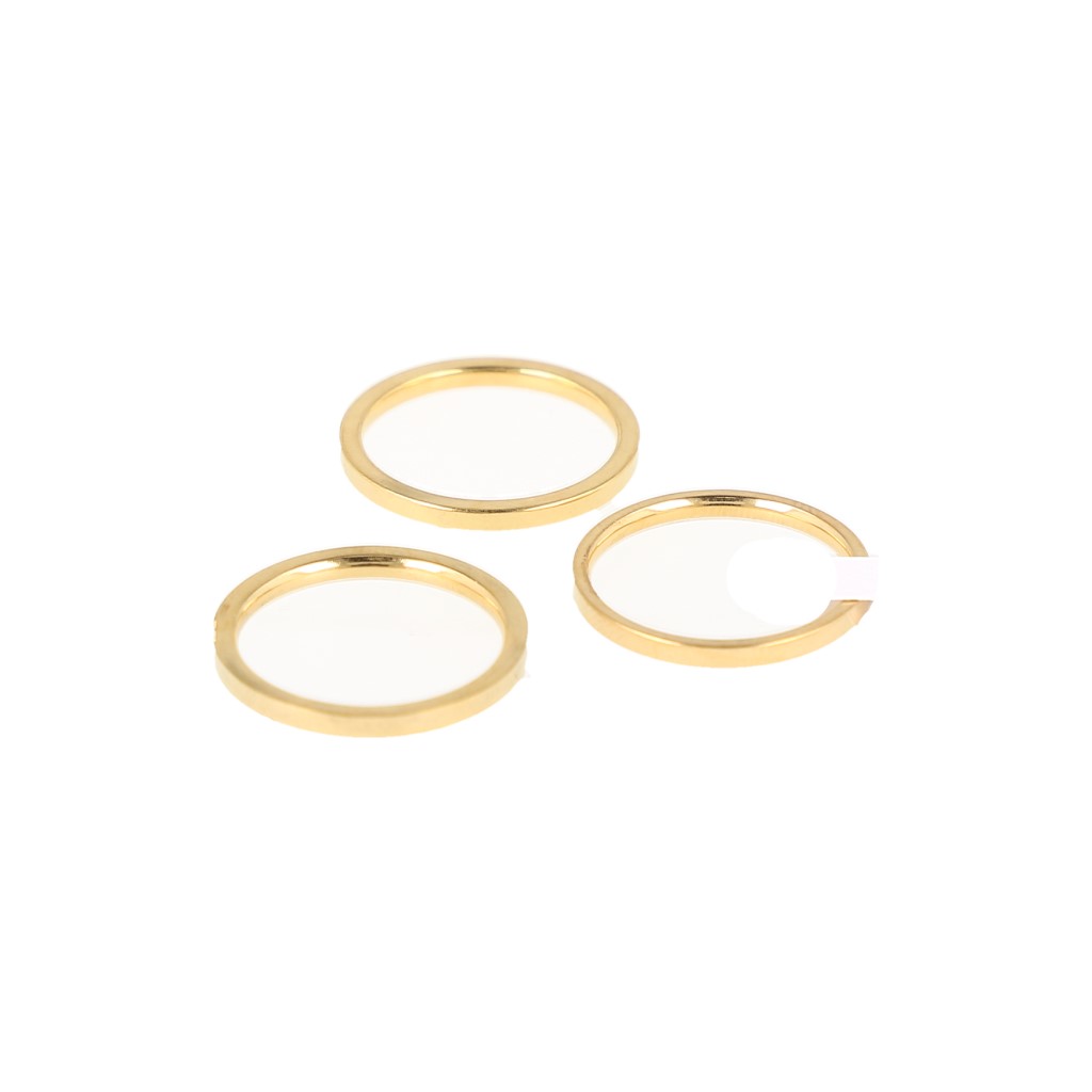 Set 3 anillos dorados Size 7