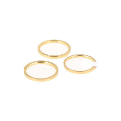 Set 3 anillos dorados Size 7