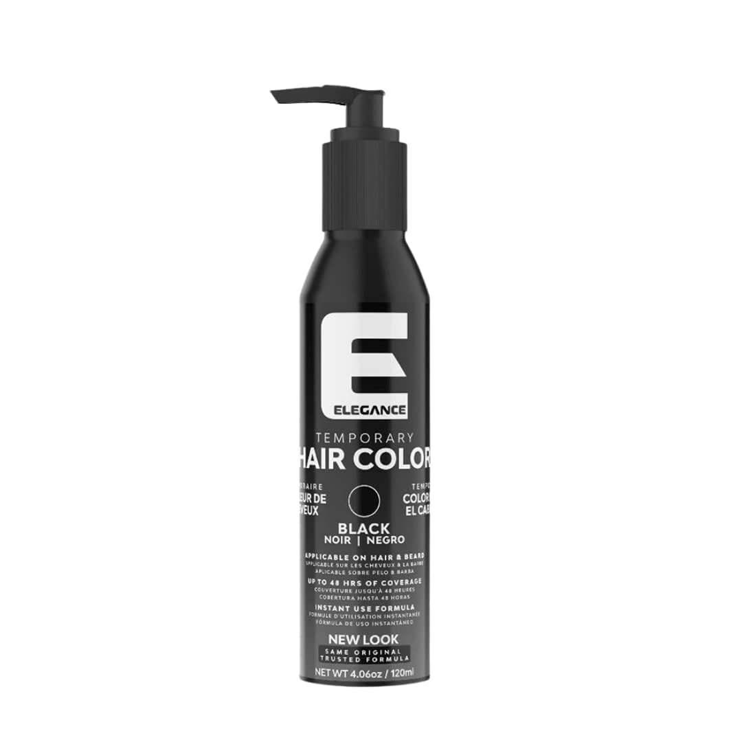 Tinte semipermanente diseñado para cubrir canas y retocar el color del cabello y la barba de forma instantánea.