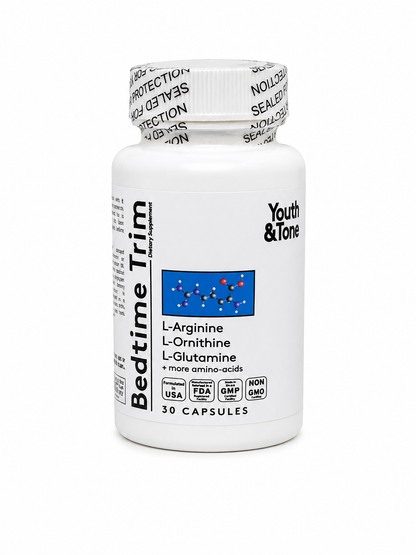 Suplemento de Aminoácidos con L-Arginina, L-Ornitina y L-Glutamina 30 Cápsulas.