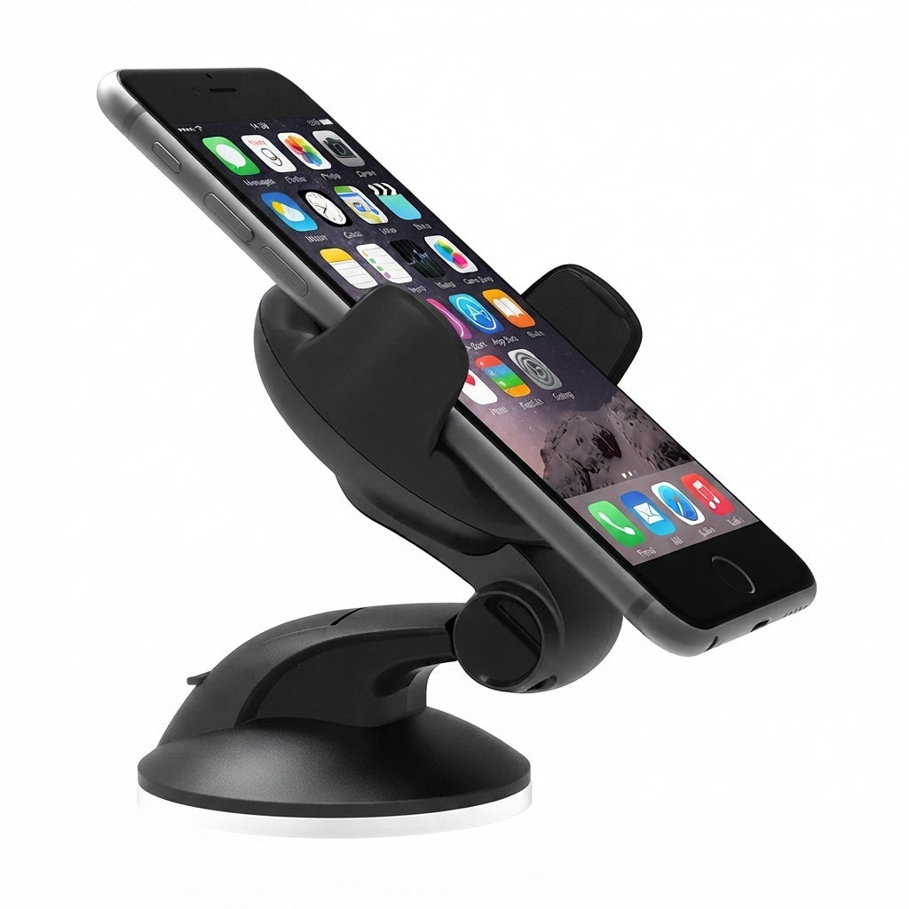 Soporte universal y ajustable para teléfonos inteligentes.