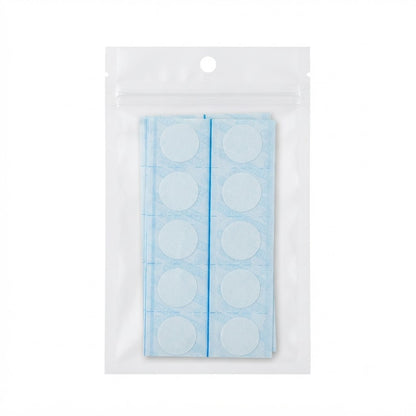 Parches adhesivos parecen ser parches hidrocoloides, comúnmente utilizados para tratar granos de acné o absorber impurezas.