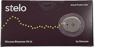 Dispositivo de monitoreo continuo de glucosa paquete de 2, gris.