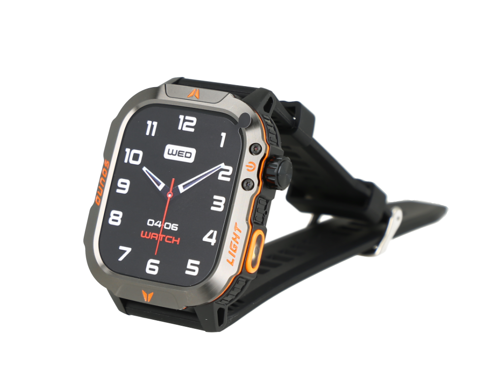 Smartwatch QTLLBT, negro.