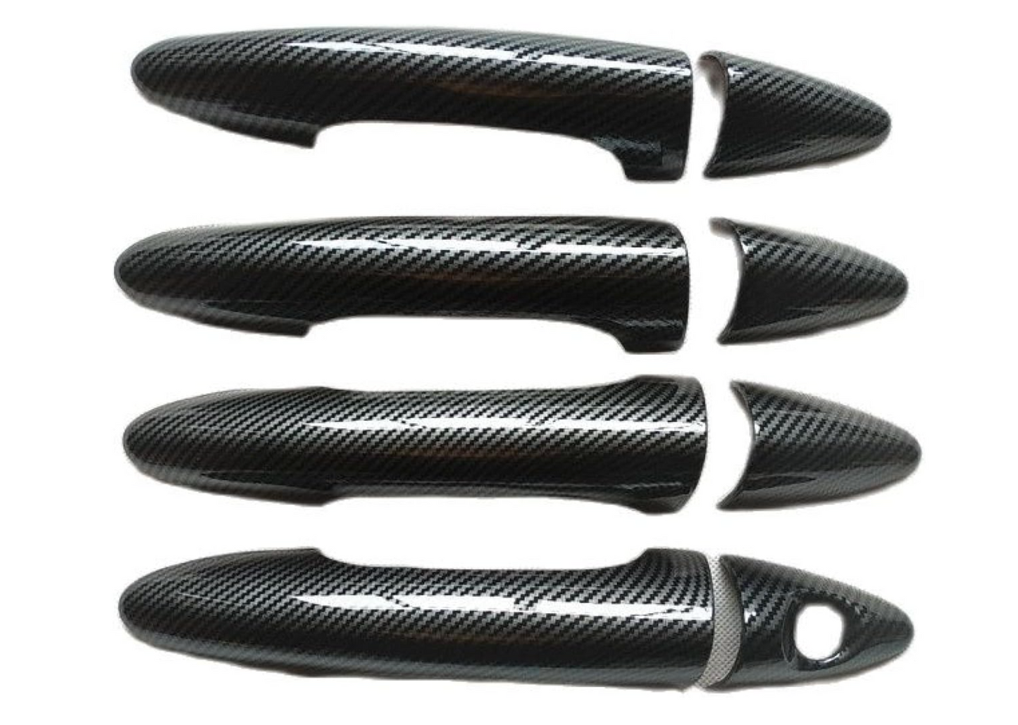 Cover de manija de puerta tipo fibra para hyundai sonata 2011-14