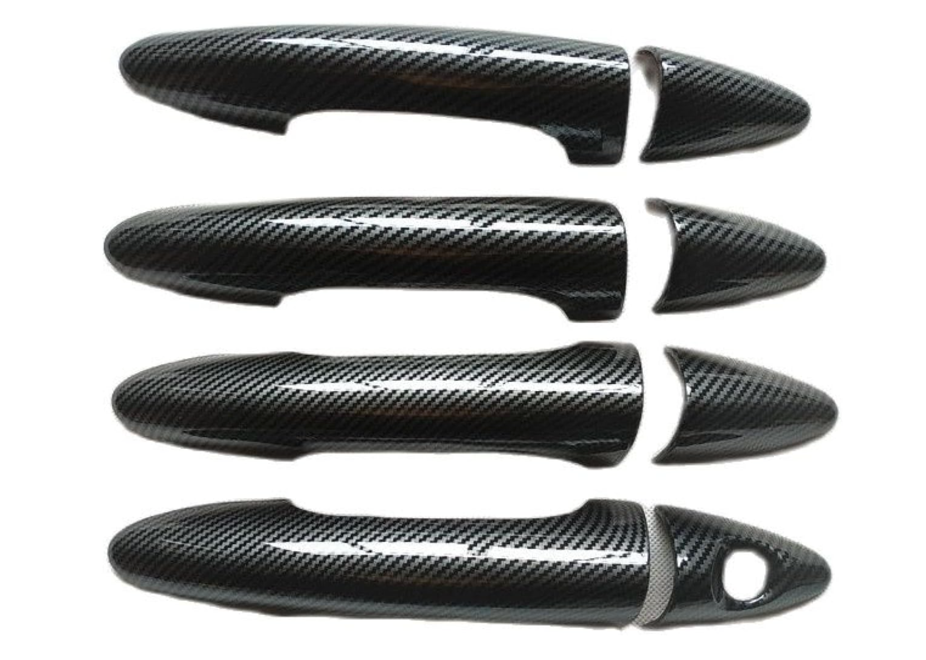 Cover de manija de puerta tipo fibra para hyundai sonata 2011-14