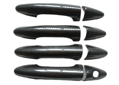 Cover de manija de puerta tipo fibra para hyundai sonata 2011-14