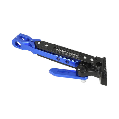 parador lateral plegable y ajustable para motocicleta