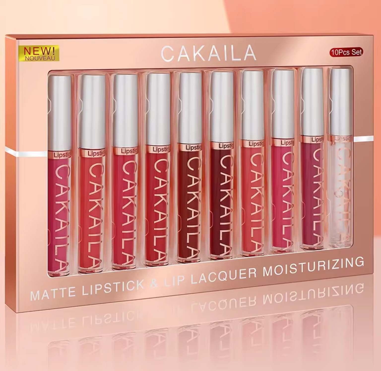 cakalia 10pcs set matte lipstick