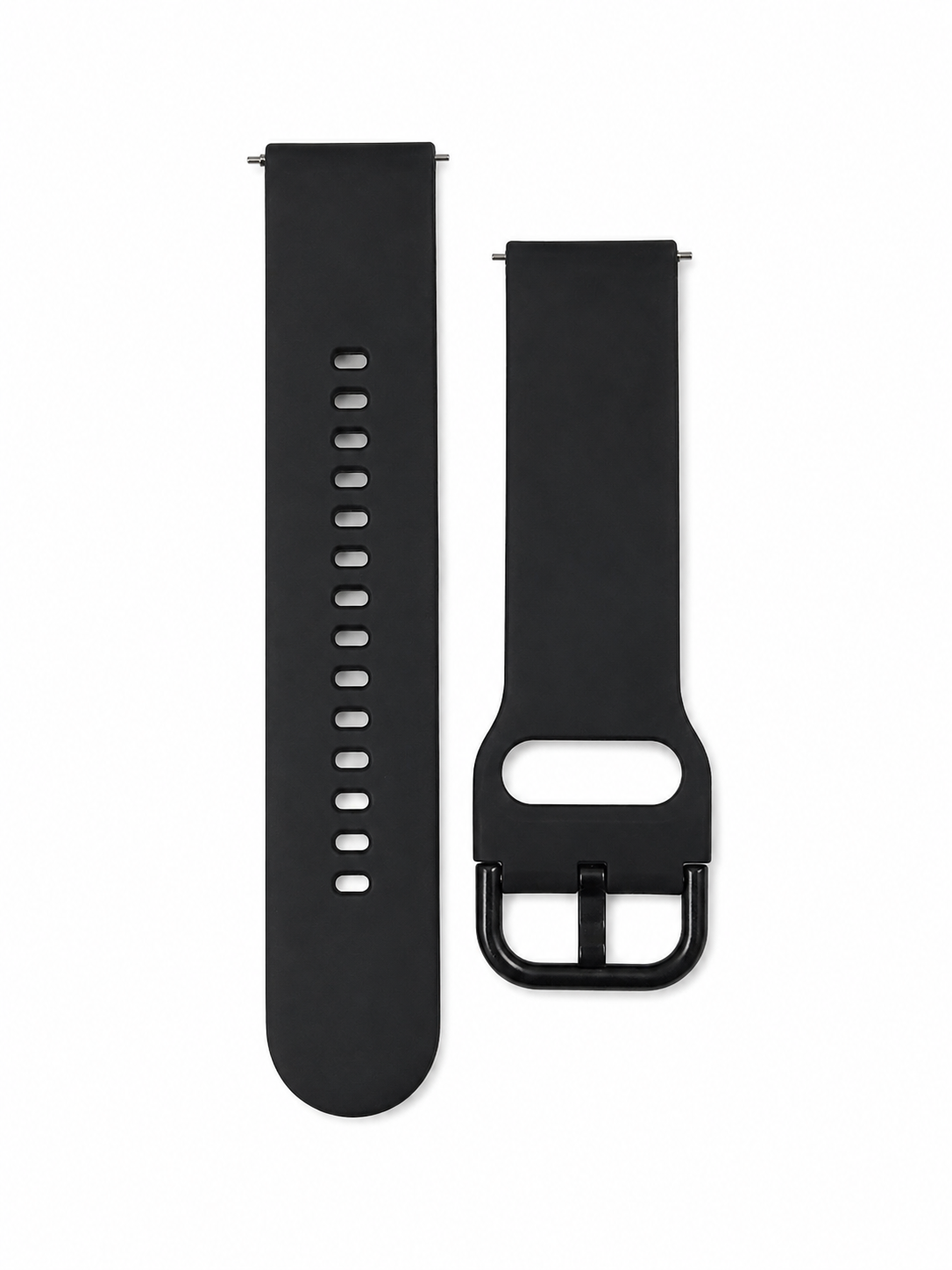 Correa de Silicona Negra para Reloj Inteligente.