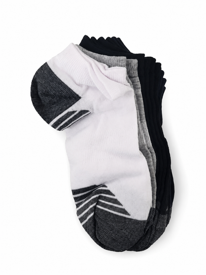 Calcetines Deportivos Tobilleros Multicolor para Hombre y Mujer, Paquete de Varios Pares.