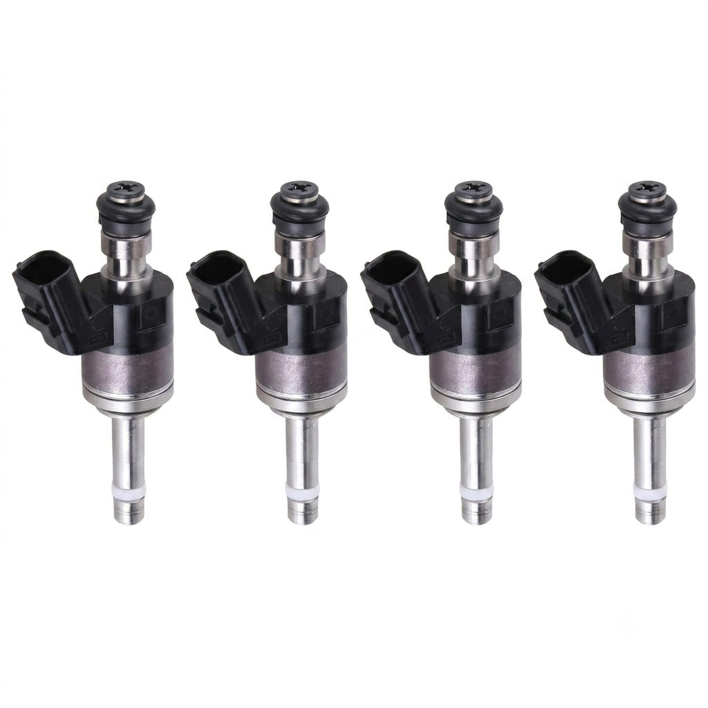 Pack de 4 inyectores de combustible compatibles con Honda Accord 2018-2021, CR-V 2017-2021, Civic 2016-2021 1.5L